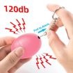 XD-FDQ Light Blue Football Personal Alarm Safety Keychain - 3