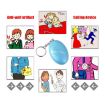 XD-FDQ Light Blue Football Personal Alarm Safety Keychain - 6