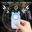 130dB Bear Style Orange LED Personal Alarm for Outdoor Safety - 6
