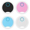 2 PCS S8 Round Bluetooth Anti-Lost Key & Luggage Tracking Alarm (White) - 2