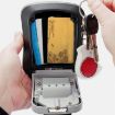 Red Wall-Mounted Key Code Box with Four-Digit Lock for Home Construction - 6