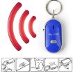 Red Mini LED Whistle Key Finder Flashing Beeping Locator Keyring - 6