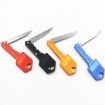 Mini Key-shaped Folding Knife Peeler for Camping and Self-defense - 4