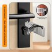 Self-defense Anti-theft Door Blocker for Home & Hotel (Stainless Steel) - 6
