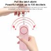 AF-9400 130dB Purple Personal Alarm Keychain for Self-Defense - 4