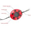 Ladybug Personal Alarm, Mini Self-Defense for Kids & Girls (Red) - 3