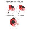 Ladybug Personal Alarm, Mini Self-Defense for Kids & Girls (Red) - 4