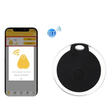 HYC-05 Bluetooth Anti-Lost Device Key Finder Alarm 2-Pack (Black) - 1