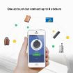 HYC-05 Bluetooth Anti-Lost Device Key Finder Alarm 2-Pack (Black) - 7