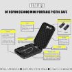 OS300FC Black Metal Anti-theft Car Safe with Fingerprint/Password - 4