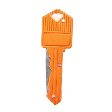 Mini Key Chain Folding Knife Peeler for Camping and Self-defense - 1