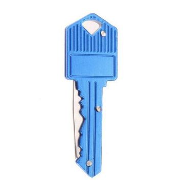 Key Chain Mini Folding Knife & Peeler for Camping and Self-defense - 1