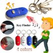 LED Whistle Key Finder and Locator Keyring for Children - Blue - 3