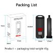 AF-2002 Rechargeable 130dB Anti-Wolf Alarm with Distress Light - 3