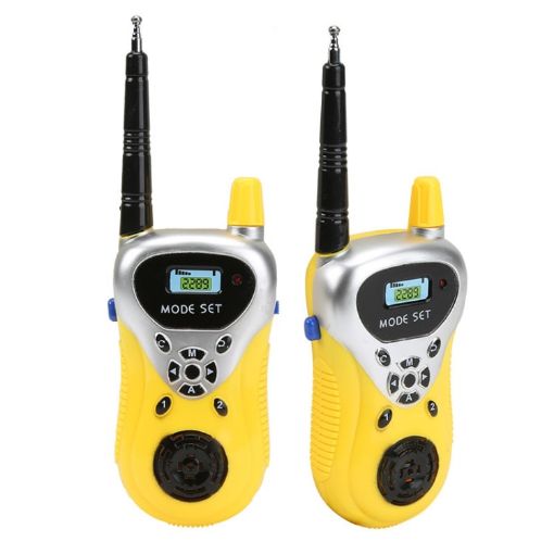 Yellow Wireless Walkie-Talkie Remote Interactive Kids Toy Pair - 1