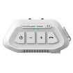 LX2 Bluetooth Earphone Noise Canceling Waterproof Helmet (White) - 1
