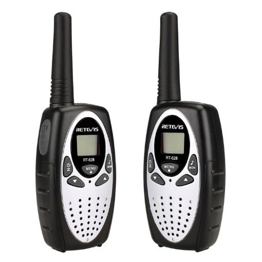 RETAVIS RT628 Kids Walkie Talkie 22CH 0.5W 462.550-467.7125MHz White - 1