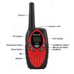 RETIVIS RT628 Kids Walkie Talkie 22CH Red 0.5W US Frequency - 5