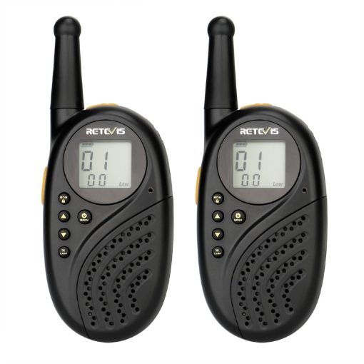 RETOVIS RT35 Kids Walkie Talkie 22CH 462.550-467.7125MHz (Black) - 1