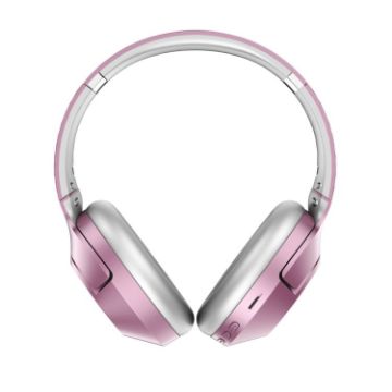 OY813 Rose Gold PC Earphones with Noise Cancelling Mic - 1