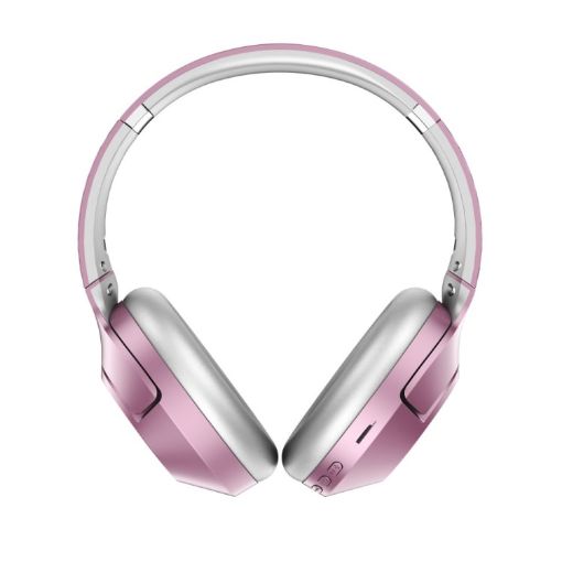OY813 Rose Gold PC Earphones with Noise Cancelling Mic - 1