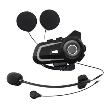 WUPP CS-1412C1 Bluetooth 5.1 S2 Motorcycle Helmet Headset (Grey) - 1