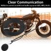 2 PCS Multi-using Wired Motorcycle Interphone - Black - 7