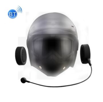 Waterproof 5.0 Bluetooth Helmet Headset: Wind & Noise Reduction - 1