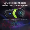 S3 Bluetooth Headset for Full & Half Helmets (Green) - 4