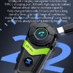 S3 Bluetooth Headset for Full & Half Helmets (Green) - 6