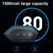 X6 Bluetooth Helmet Headset Waterproof Moto Handsfree Stereo - 7