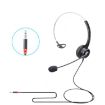 VT200 Single Ear Operator Headset with Mic, 3.5mm Single Plug - 1
