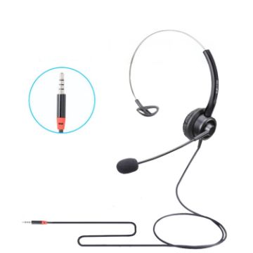 VT200 Single Ear Operator Headset with Mic, 3.5mm Single Plug - 1