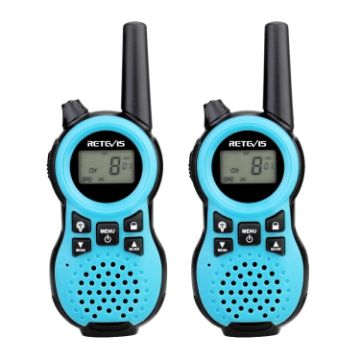 RETIVIS RT638 Blue PMR446 16CH Walkie Talkie for Kids (1 Pair) - 1