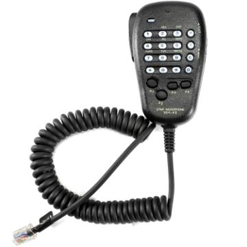 DTMF Microphone for Yaesu FT-7800R/8800/8900R Radio (Black) - 1