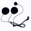 HD Noise-Proof Helmet Intercom Headset 10Pin Plug Microphone Speaker - 4