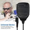 Clip-on Speaker Microphone for Walkie Talkies, 3.5mm & 2.5mm Plug - 6