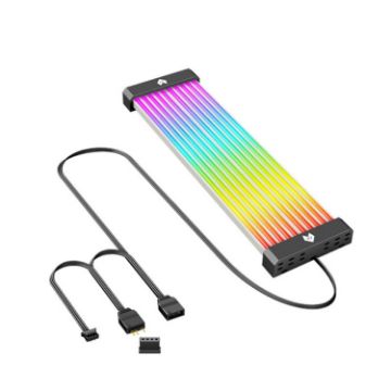 AOSOR Al200 Neon Cable Glow Board for Computer Decoration (Black) - 1