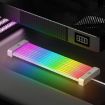 AOSOR Al200 Neon Cable Glow Board for Computer Decoration (Black) - 3