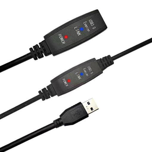 10m USB 3.0 Super Speed Extension Cable Male to Female - 1