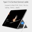 Surface Pro 7/6/5 USB-C Power Adapter Charger Cable (White) - 5