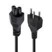 Brazil Notebook AC Power Cord, 3 Prong, 1.5m (OD6.8) - 2