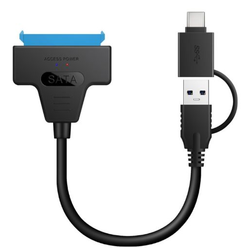 T10 USB3.1 to SATA Hard Drive Adapter Easy Cable - 1