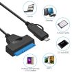 T10 USB3.1 to SATA Hard Drive Adapter Easy Cable - 5
