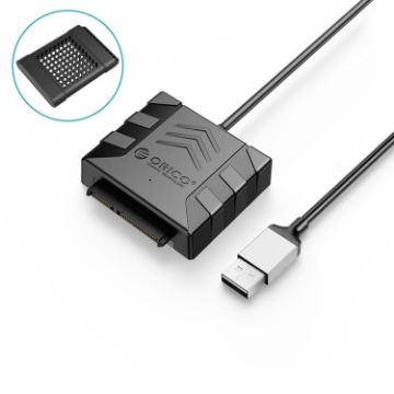 ORICO UTS1 USB 2.0 SATA HDD Adapter with Silicone Case, 1m Cable - 1