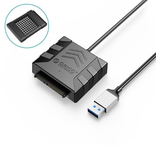 ORICO UTS1 USB 3.0 SATA HDD Adapter with Silicone Case, 0.5m Cable - 1