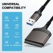 USB3.0 to SATA Cable, Aluminum, 2.5" HDD, 22P, 20cm Length - 7