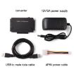 USB3.0 to SATA/IDE Drive Cable Adapter, US Plug, External HDD Adapter - 7