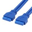 50cm USB3.0 Motherboard 20pin Mother-to-Female Extension Cable - 1