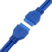 50cm USB3.0 Motherboard 20pin Mother-to-Female Extension Cable - 3